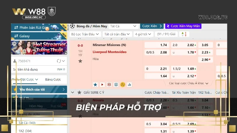 Chơi Có Trách Nhiệm W88 - Đảm Bảo Trải Nghiệm Tuyệt Vời Nhất 4 W88 luôn hỗ trợ người chơi thực hiện chơi có trách nhiệm